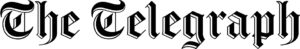 Gothic style text that reads The Telegraph.